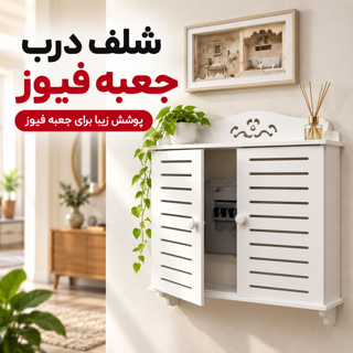 شلف درپوش جعبه کنتور فیوز