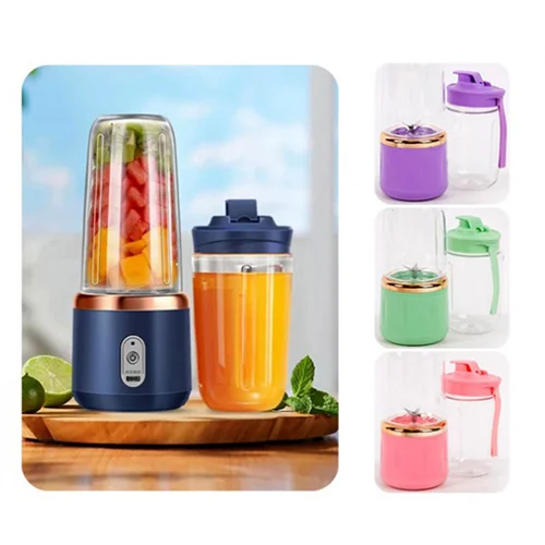 شیکر پرتابل شارژی دو مخزنه قمقمه دار شش تیغه بزرگ HP-22